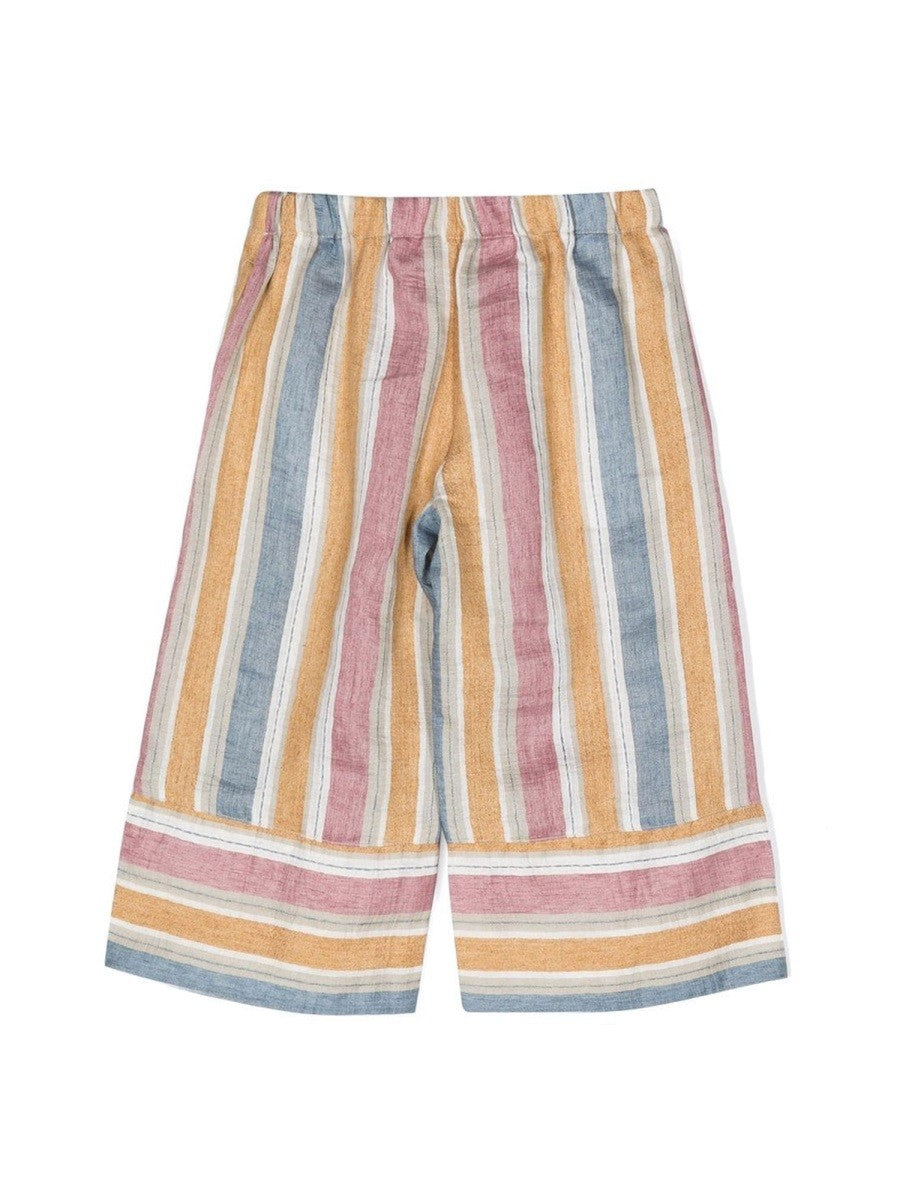 IL GUFO striped capri pants