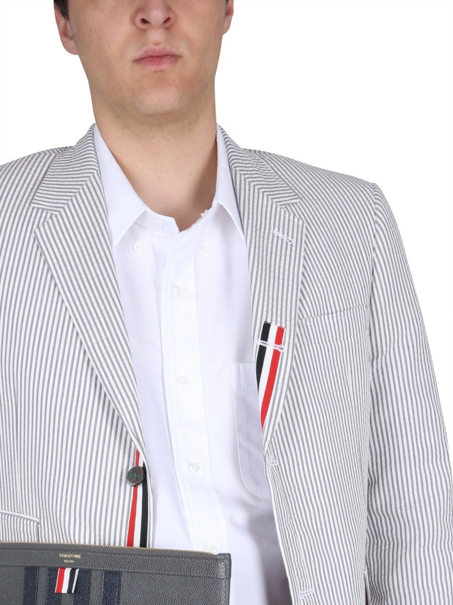 THOM BROWNE STRIPED JACKET