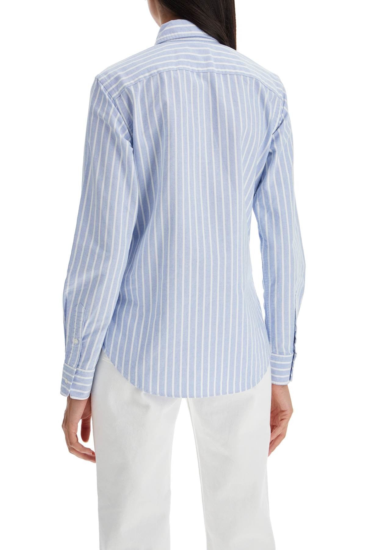 HOMME GIRLS striped oxford shirt for men