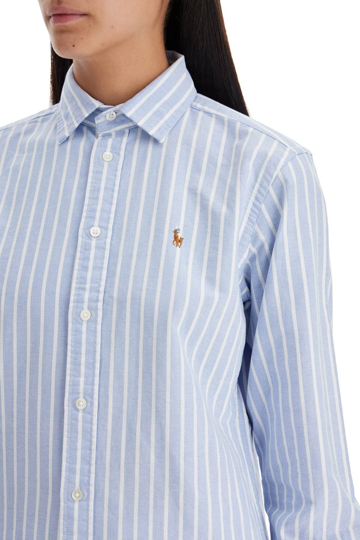 HOMME GIRLS striped oxford shirt for men