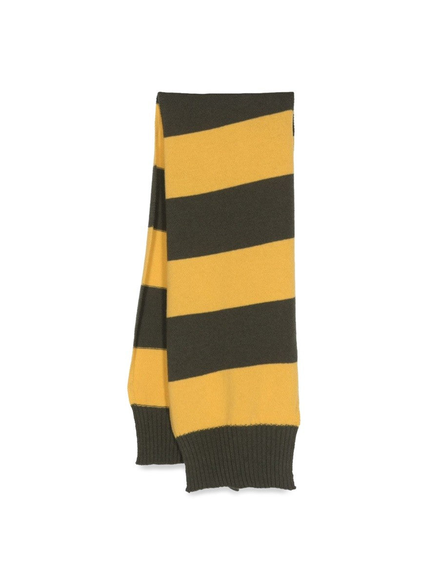 IL GUFO striped scarf