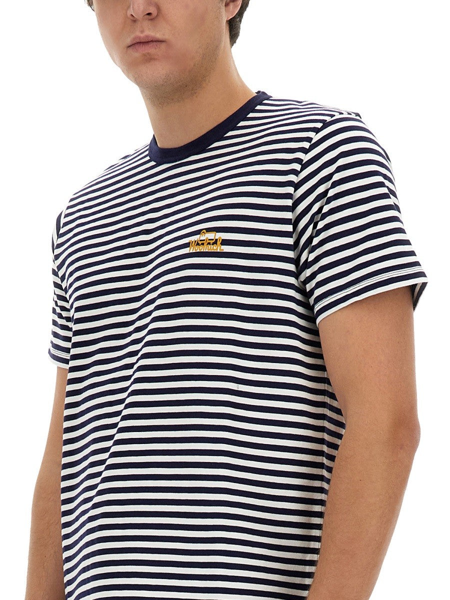 Woolrich STRIPED T-SHIRT