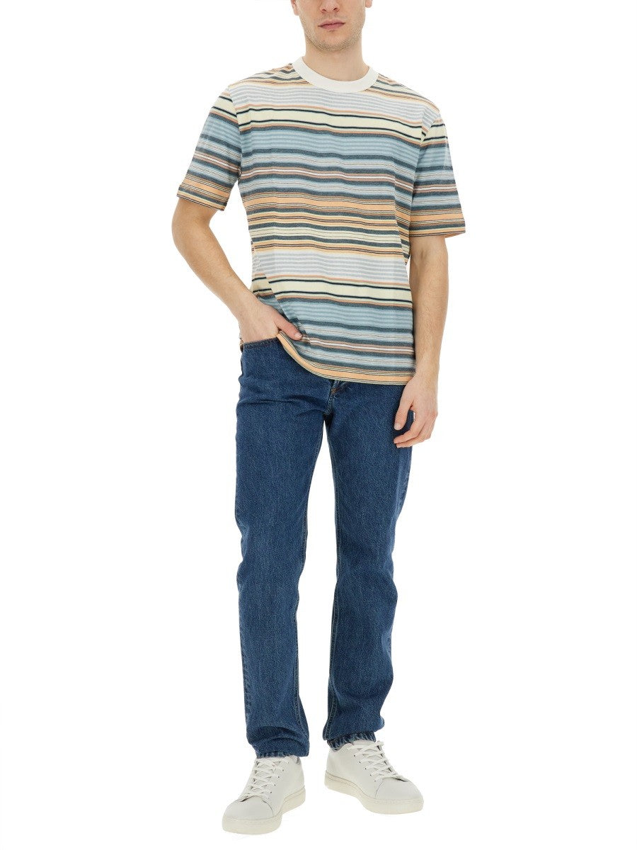 PS BY PAUL SMITH STRIPED T-SHIRT