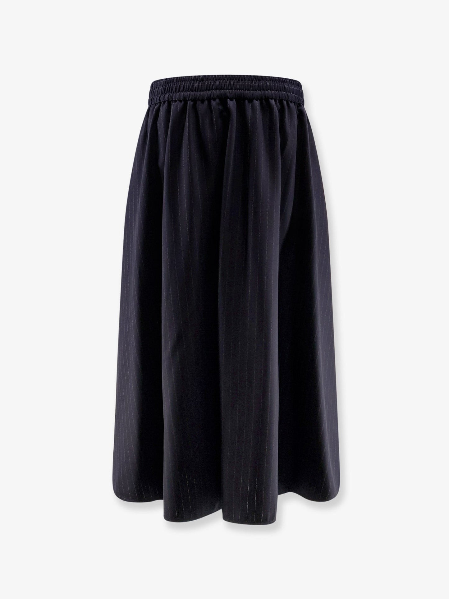Golden Goose Deluxe Brand Striped virgin wool midi skirt