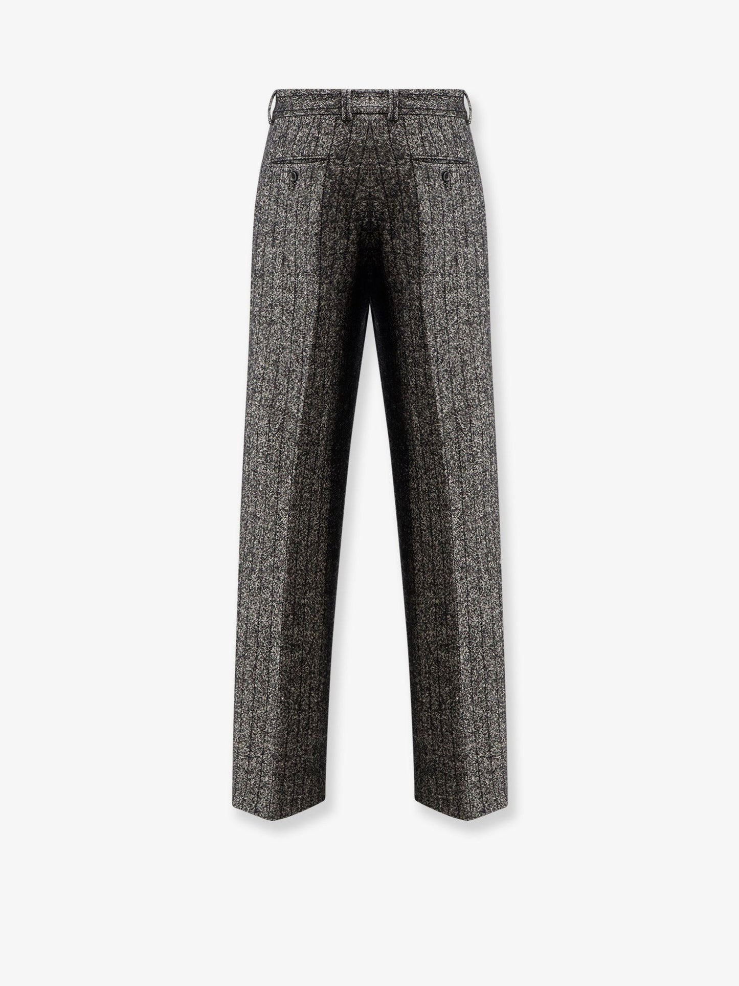 Dolce & Gabbana Striped wool blend trousers