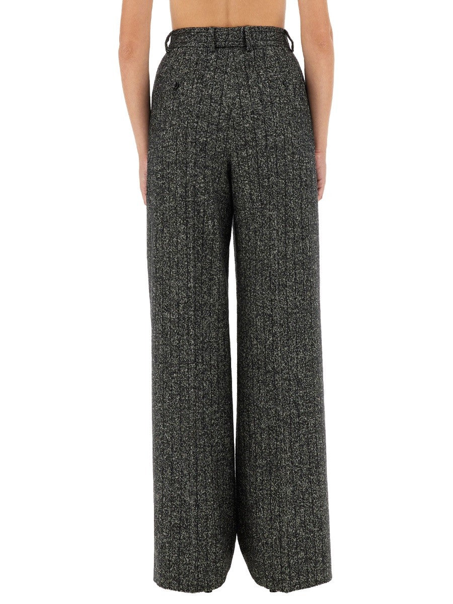 Dolce & Gabbana STRIPED WOOL PANTS