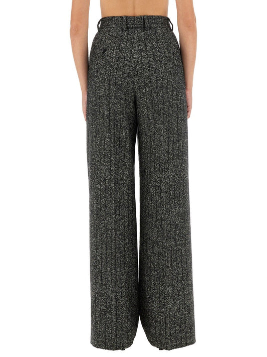 Dolce & Gabbana STRIPED WOOL PANTS