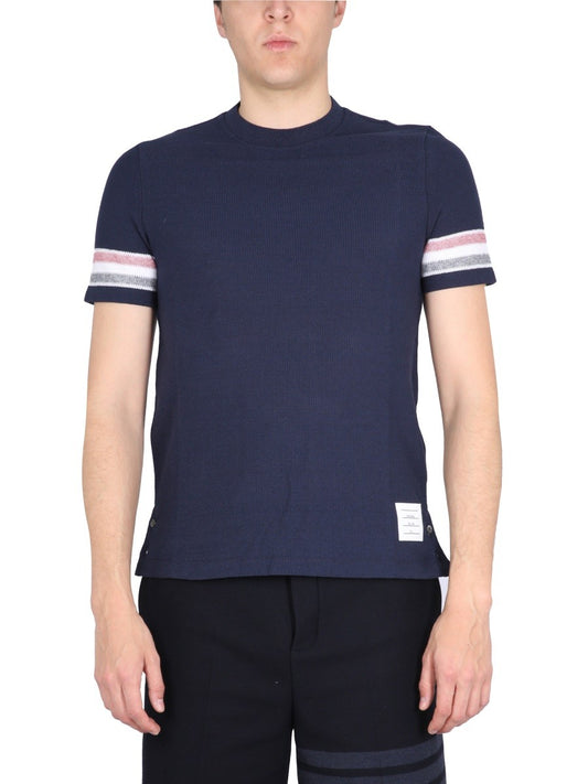 THOM BROWNE stripes t-shirt