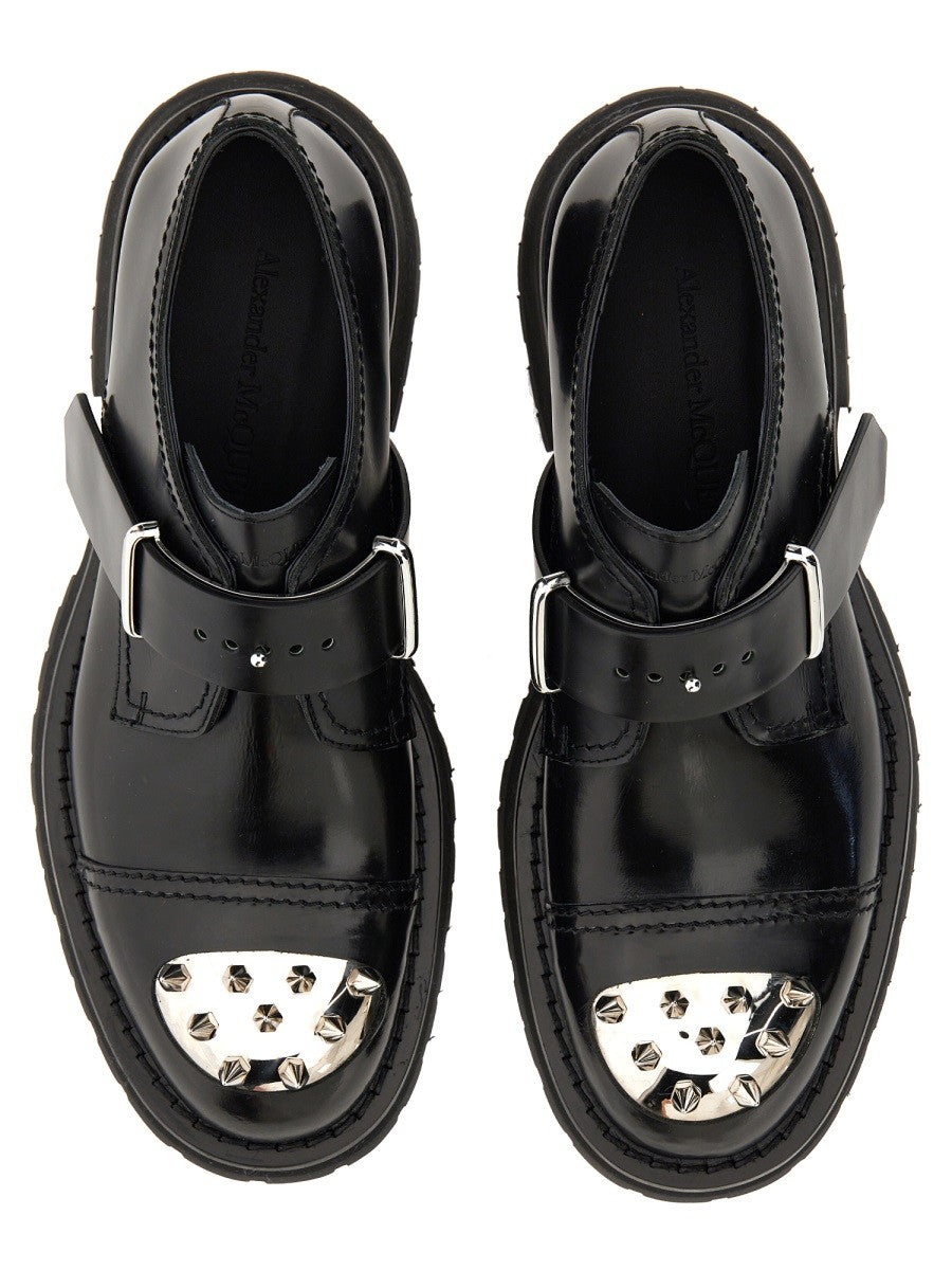 Alexander Mcqueen STUDDED DERBY LOAFER