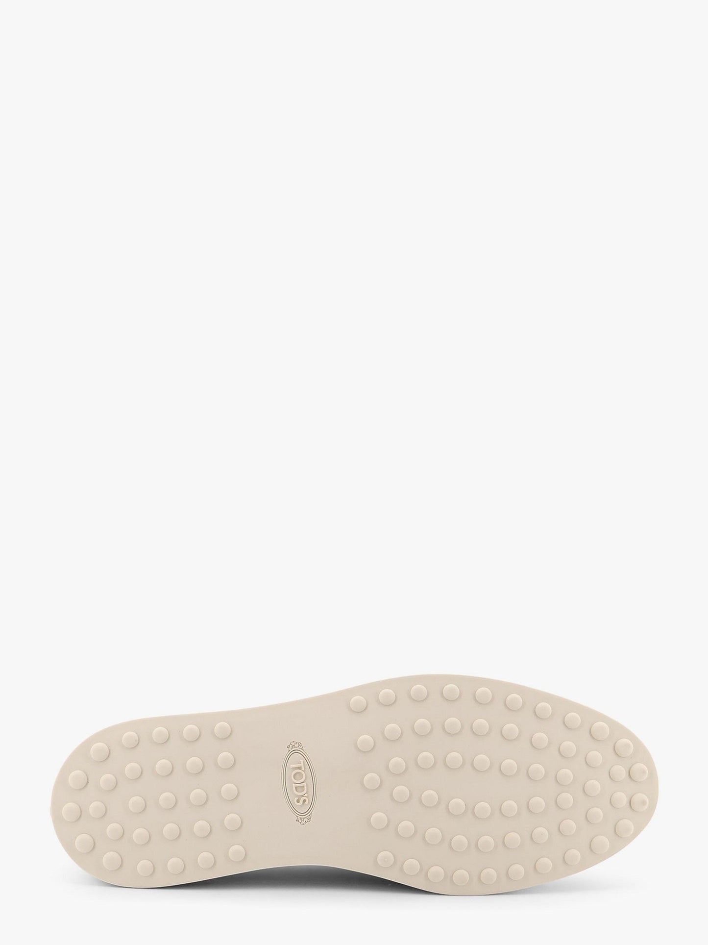 TOD'S Suede loafer with metal detail