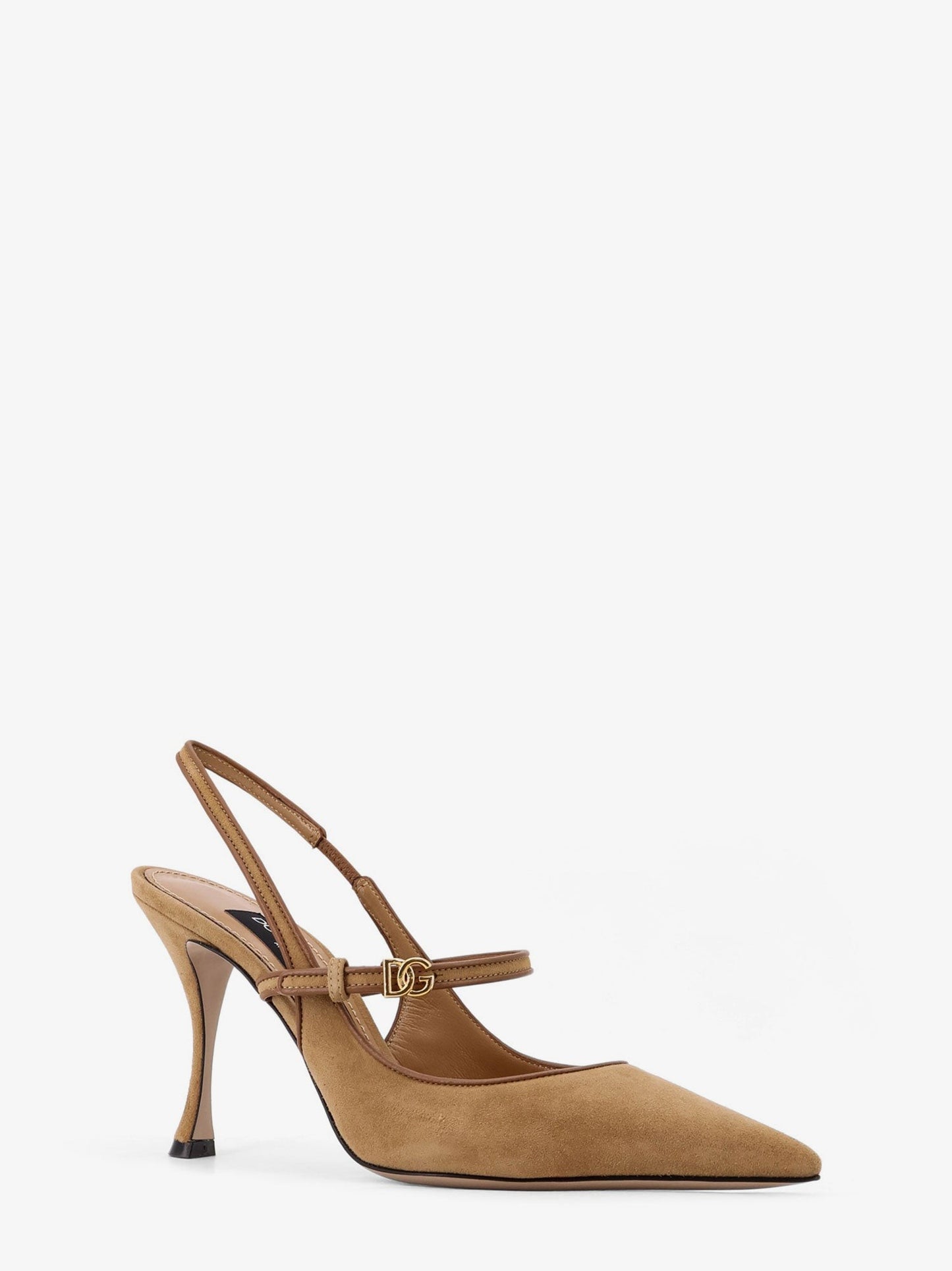 Dolce & Gabbana Suede slingback pumps
