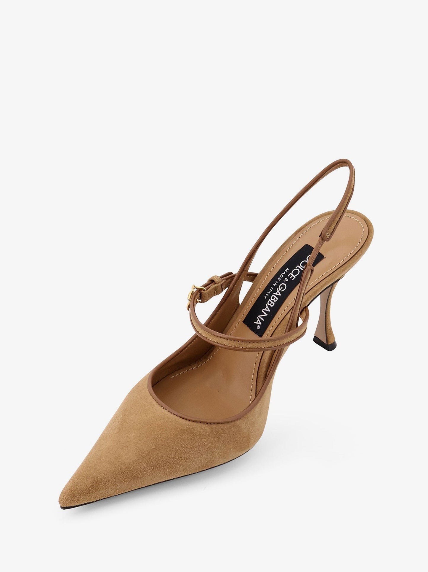 Dolce & Gabbana Suede slingback pumps