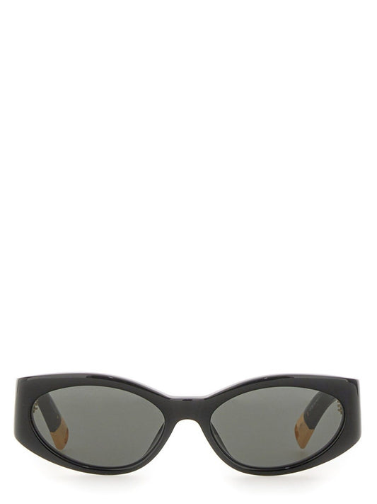 LINDA FARROW X JACQUEMUS SUNGLASSES "OVALO"