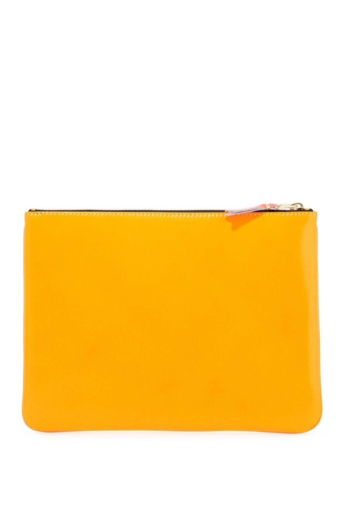 COMME DES GARCONS WALLET super fluo pouch