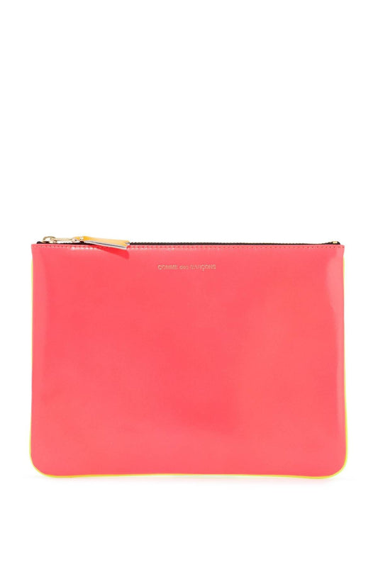 COMME DES GARCONS WALLET super fluo pouch