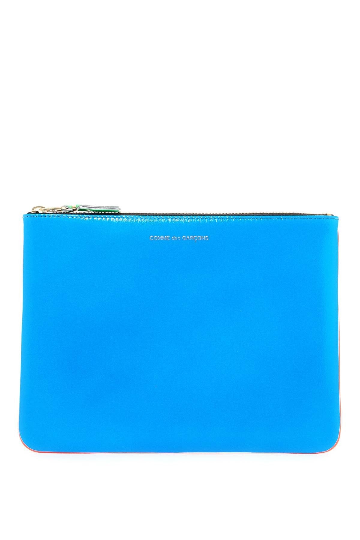 COMME DES GARCONS WALLET super fluo pouch