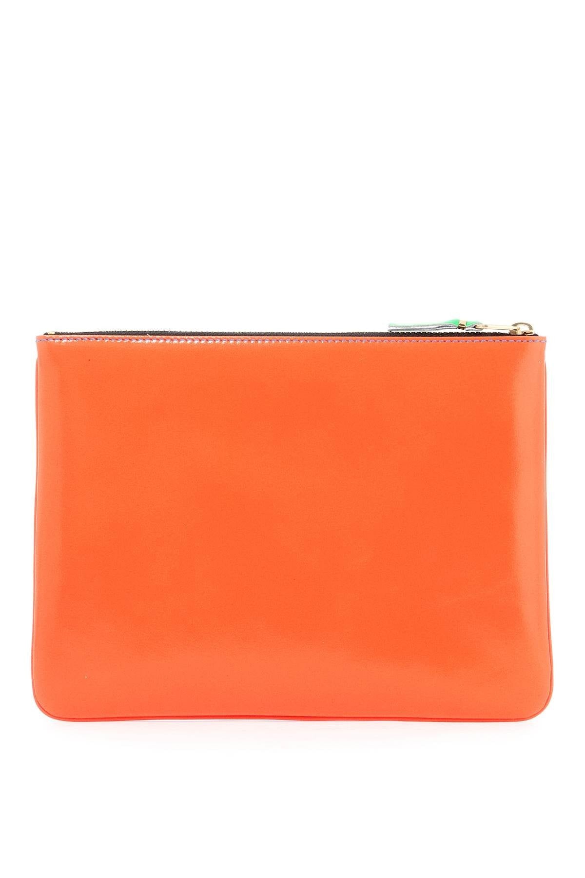 COMME DES GARCONS WALLET super fluo pouch