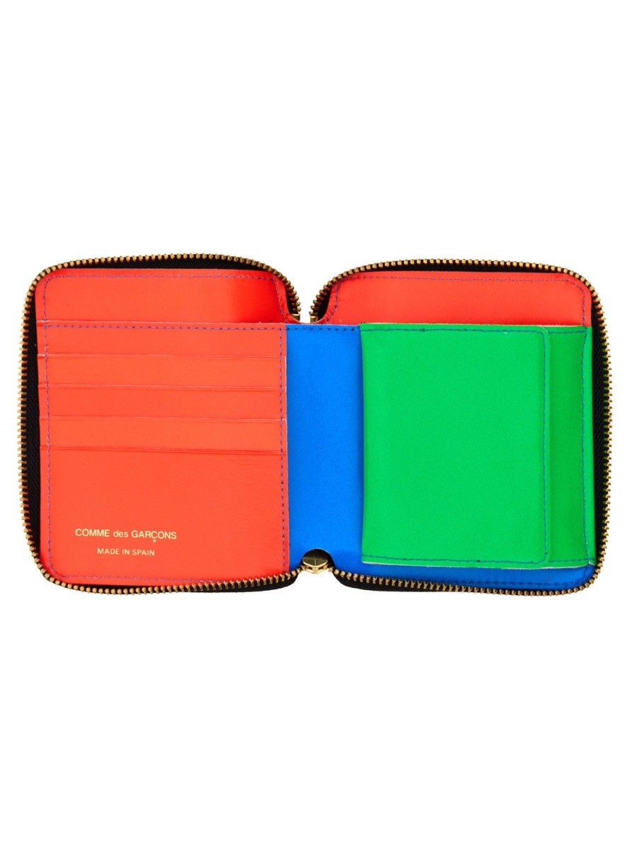 COMME DES GARCONS WALLET SUPER FLUO WALLET