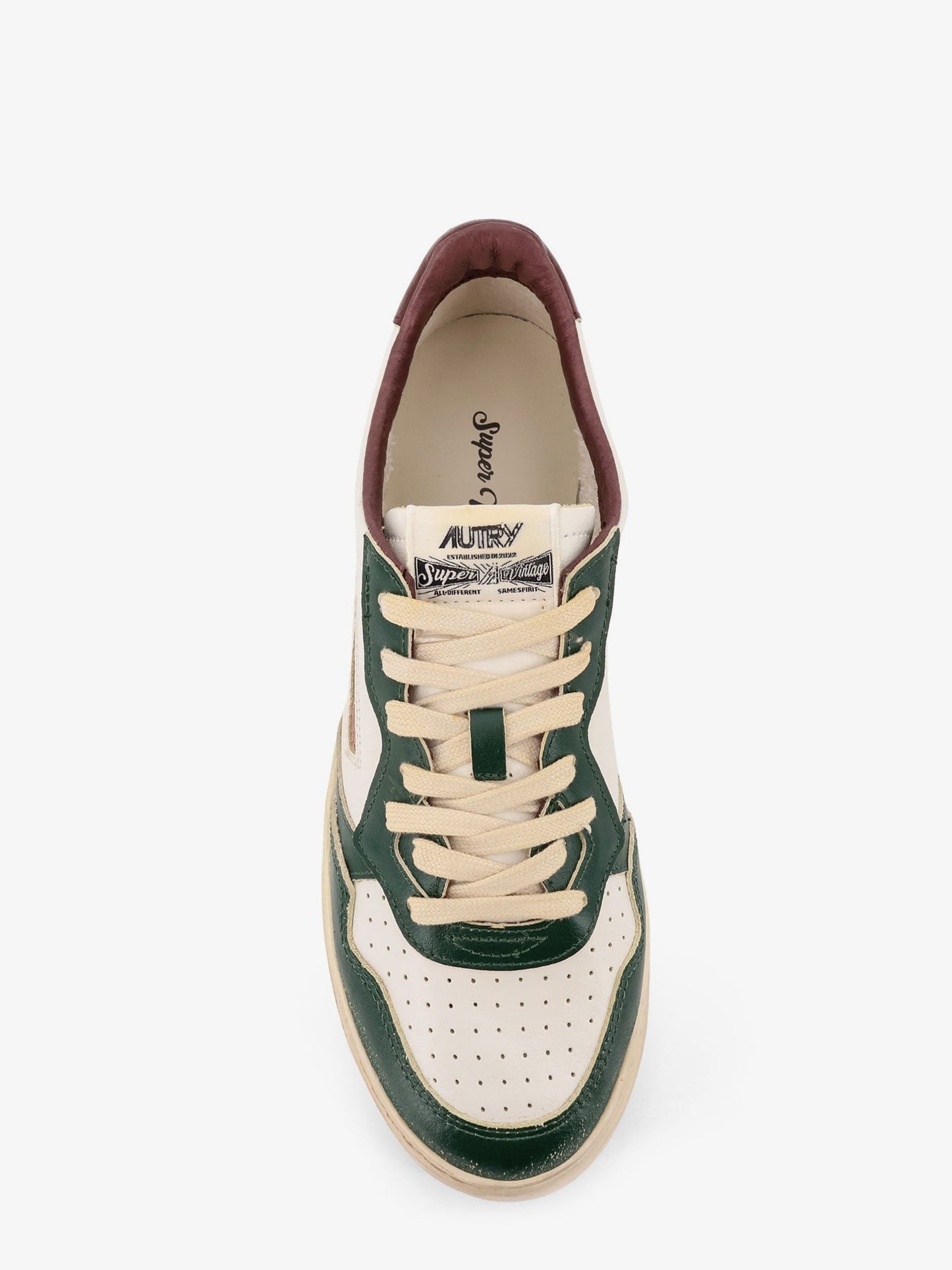Autry Super Vintage leather low-top sneakers
