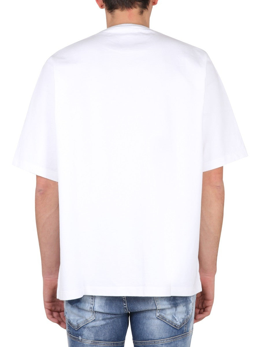 Dsquared SURF BOARD SKATER T-SHIRT