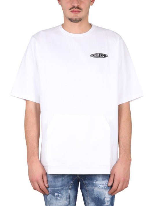 Dsquared SURF BOARD SKATER T-SHIRT