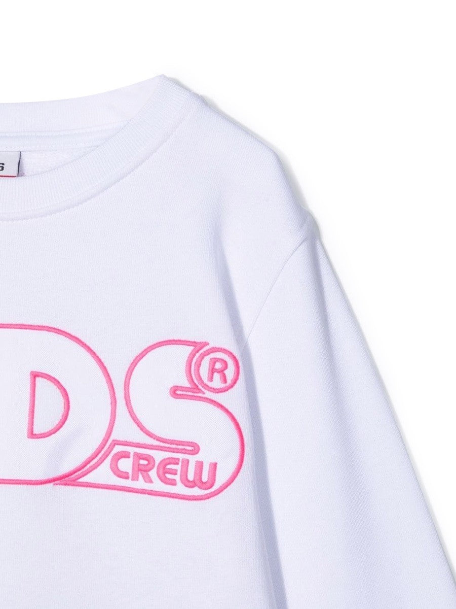 gcds SWEATSHIRT CROPPED GIRL