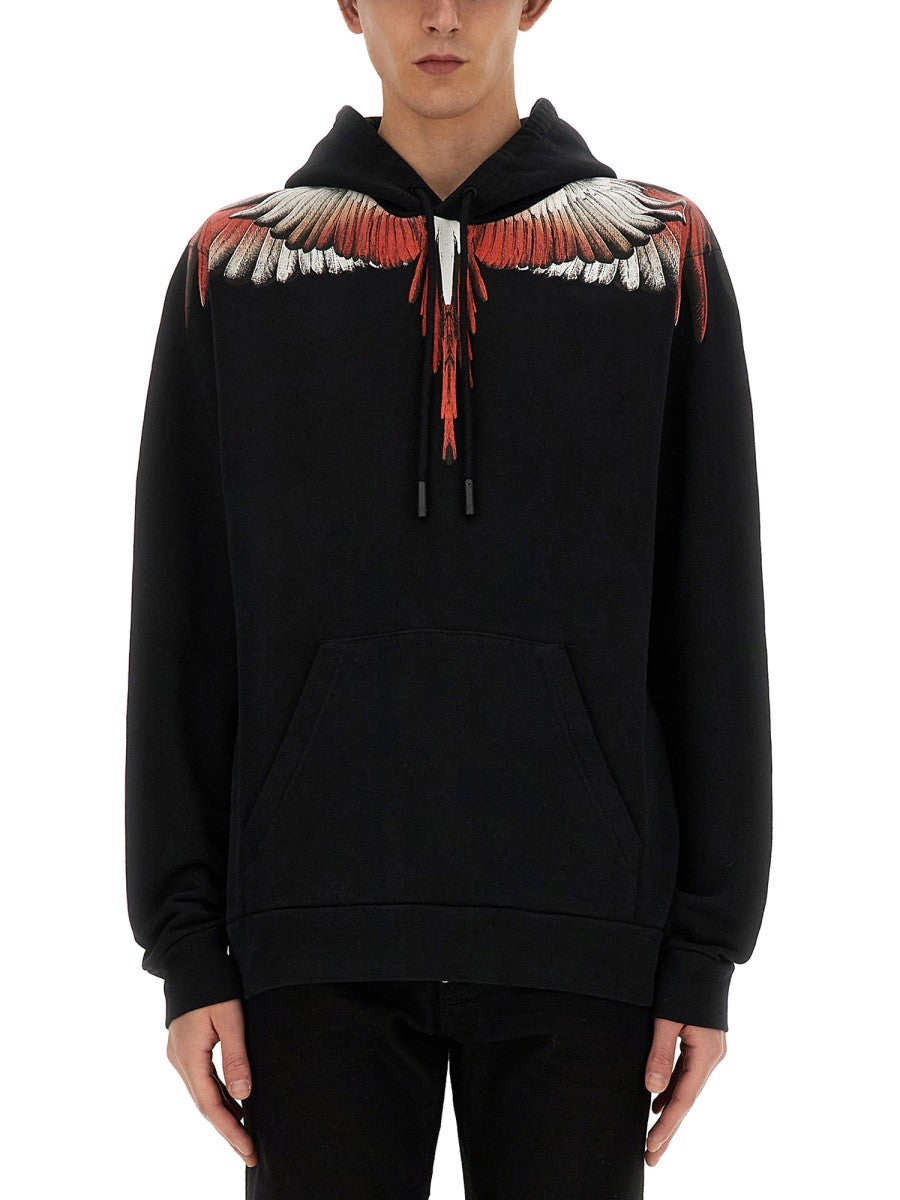 MARCELO BURLON COUNTY OF MILAN SWEATSHIRT "WINGS