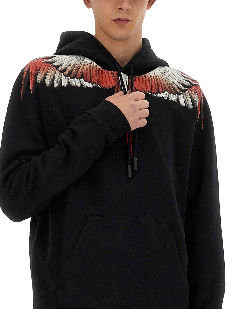 MARCELO BURLON COUNTY OF MILAN SWEATSHIRT "WINGS