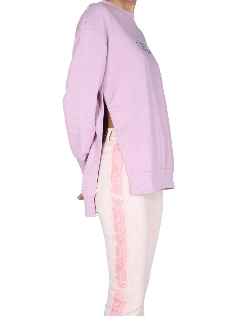 stella mccartney SWEATSHIRT WITH 3D LOGO