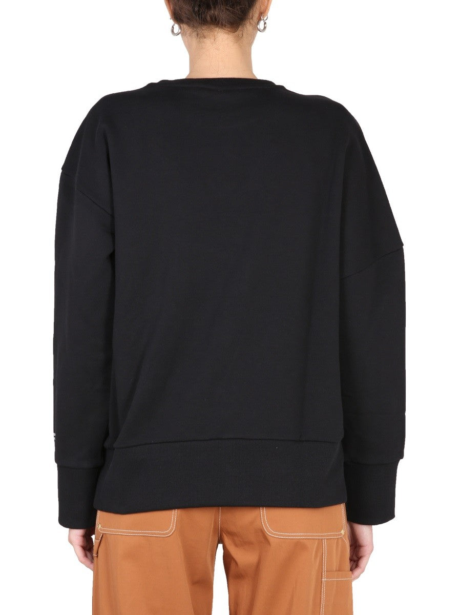 stella mccartney SWEATSHIRT WITH CHAIN DETAIL