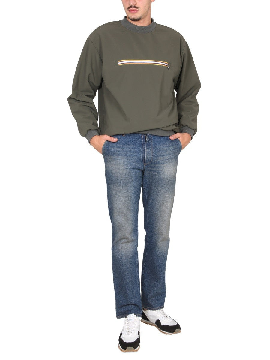 K-Way SWEATSHIRT WITH FRONT POCKET