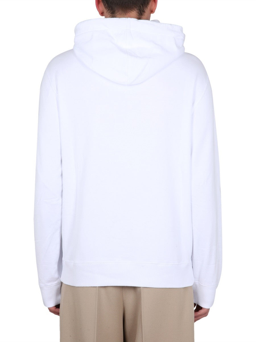 Lanvin SWEATSHIRT WITH LOGO EMBROIDERY