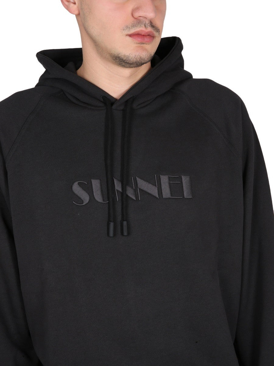 SUNNEI SWEATSHIRT WITH LOGO EMBROIDERY