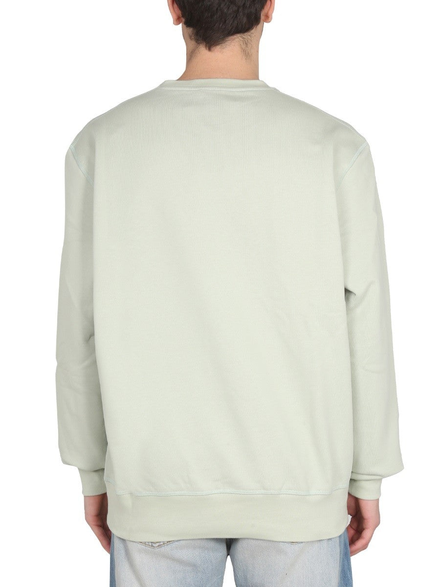 Alexander Mcqueen SWEATSHIRT WITH LOGO EMBROIDERY