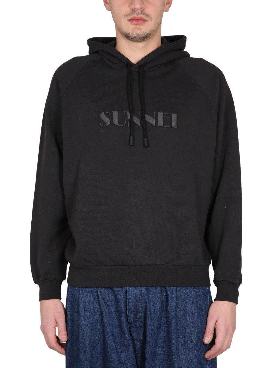 SUNNEI SWEATSHIRT WITH LOGO EMBROIDERY