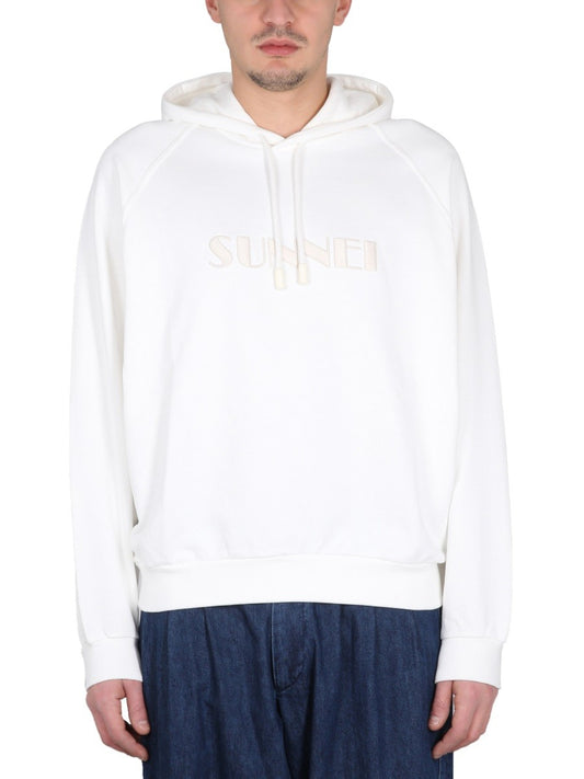 SUNNEI SWEATSHIRT WITH LOGO EMBROIDERY