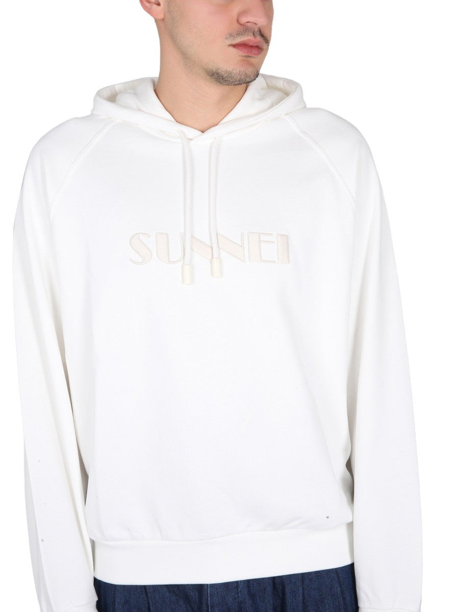 SUNNEI SWEATSHIRT WITH LOGO EMBROIDERY