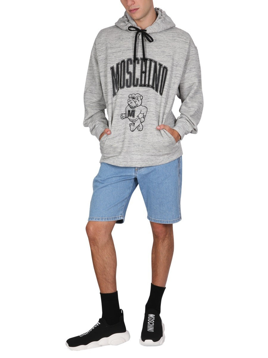 Moschino SWEATSHIRT WITH LOGO PRINT