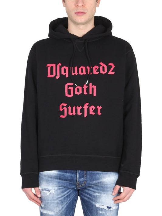 Dsquared SWEATSHIRT WITH LOGO PRINT