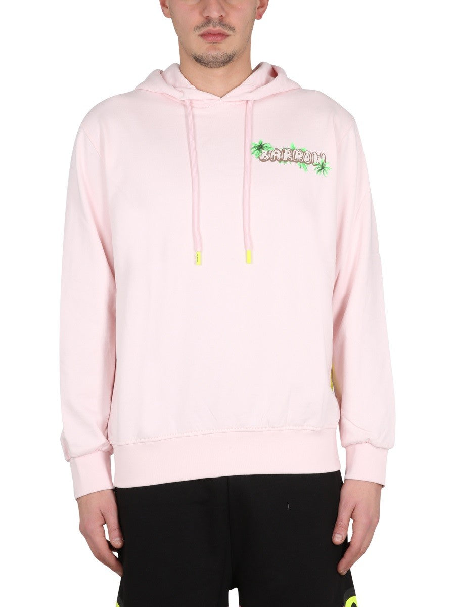 Barrow SWEATSHIRT WITH LOGO PRINT