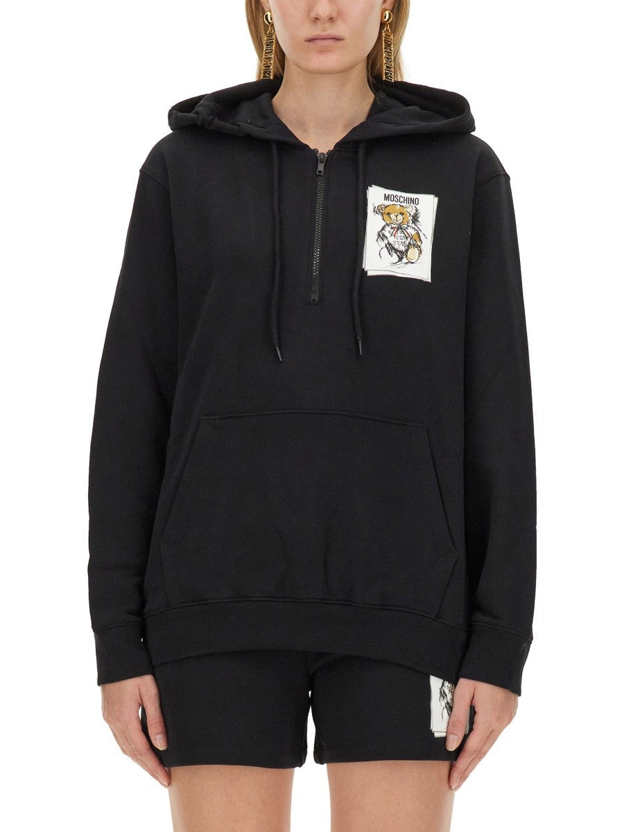 Moschino SWEATSHIRT WITH LOGO PRINT