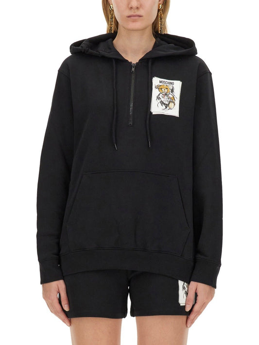 Moschino SWEATSHIRT WITH LOGO PRINT