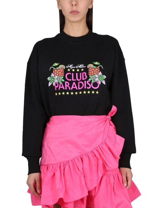 msgm SWEATSHIRT WITH LOGO