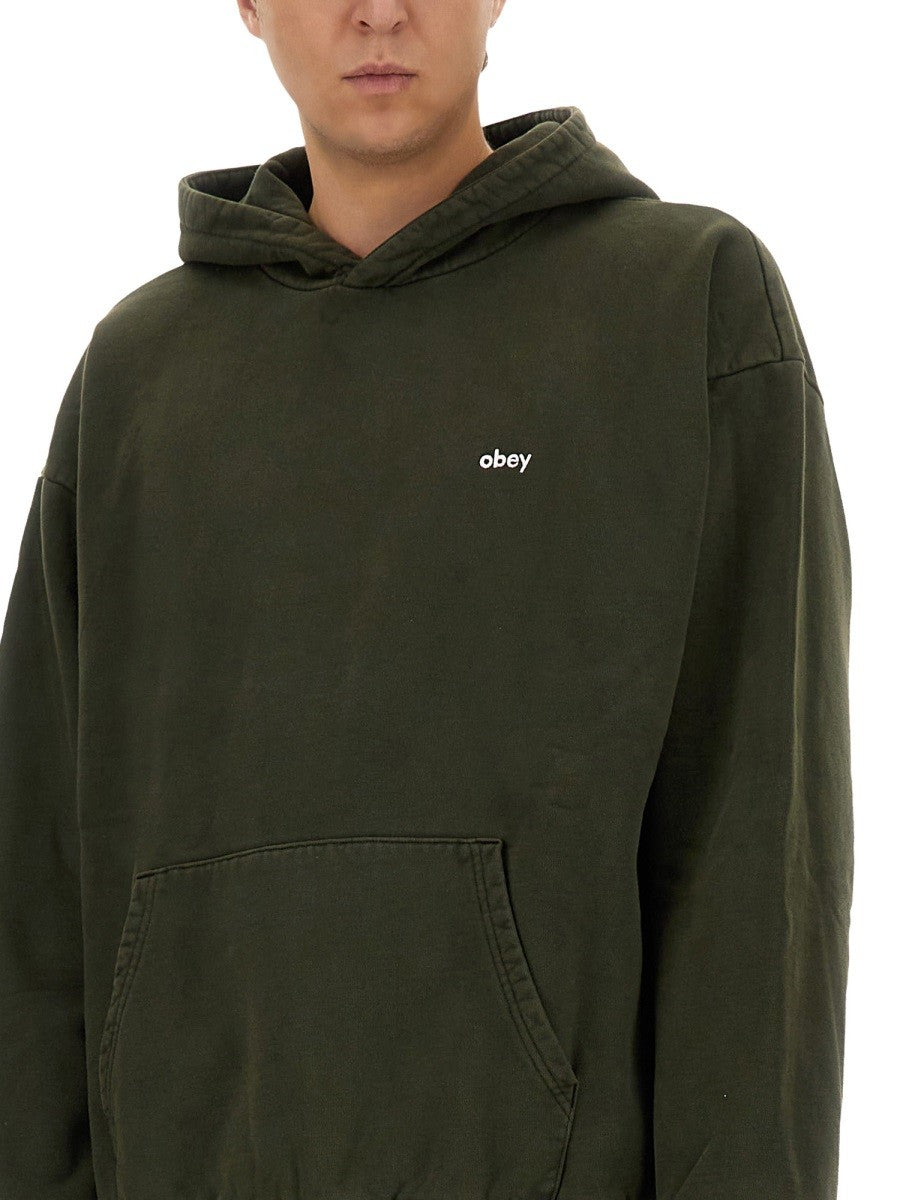 OBEY SWEATSHIRT WITH LOGO