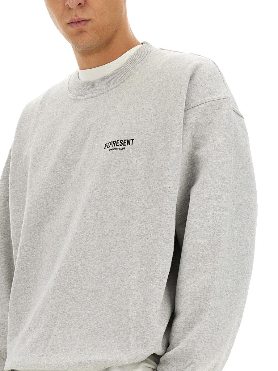 Represent SWEATSHIRT WITH LOGO