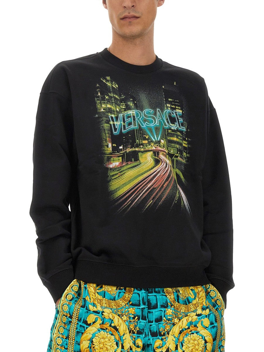 Versace SWEATSHIRT WITH LOGO