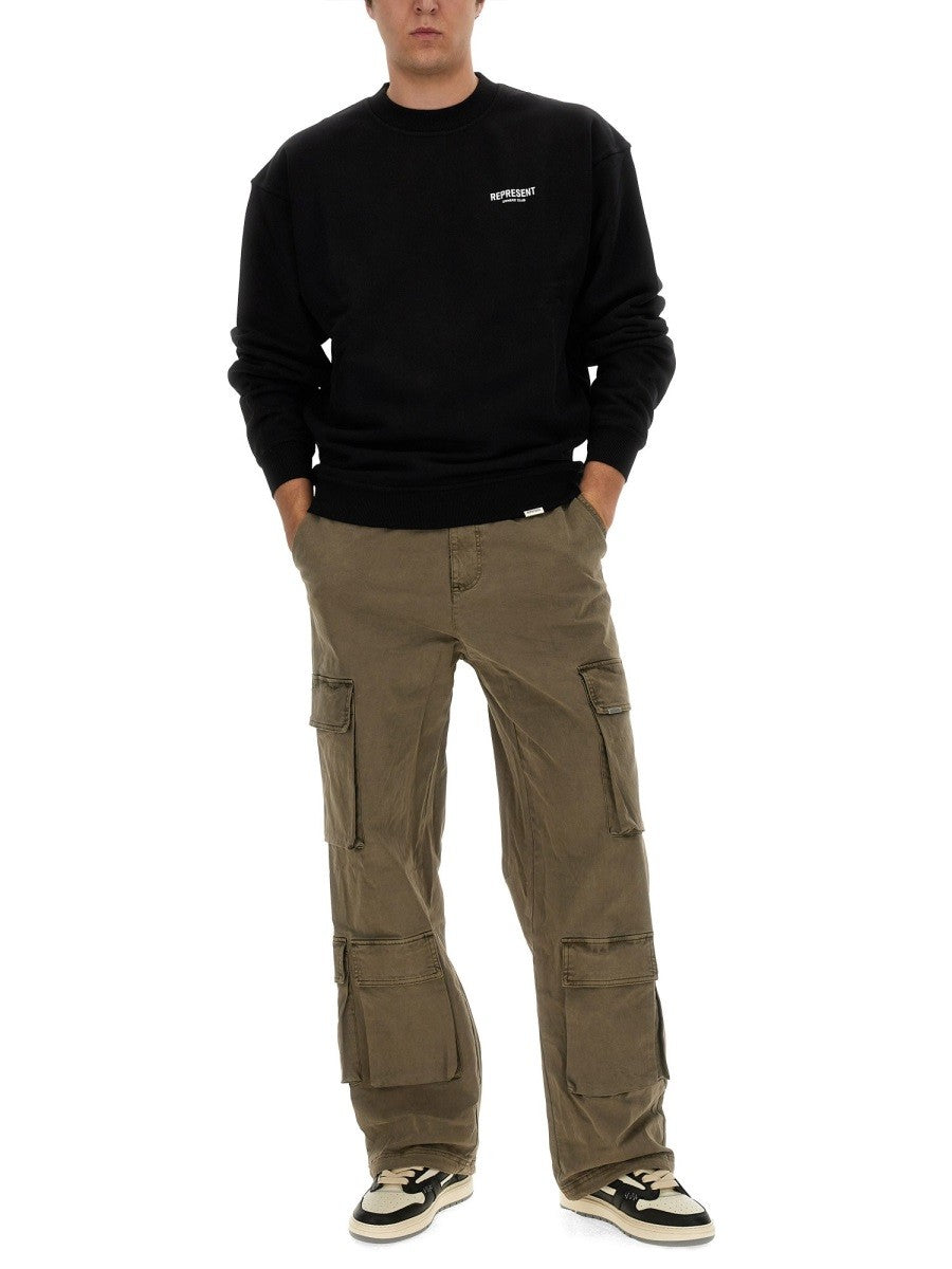 Represent SWEATSHIRT WITH LOGO