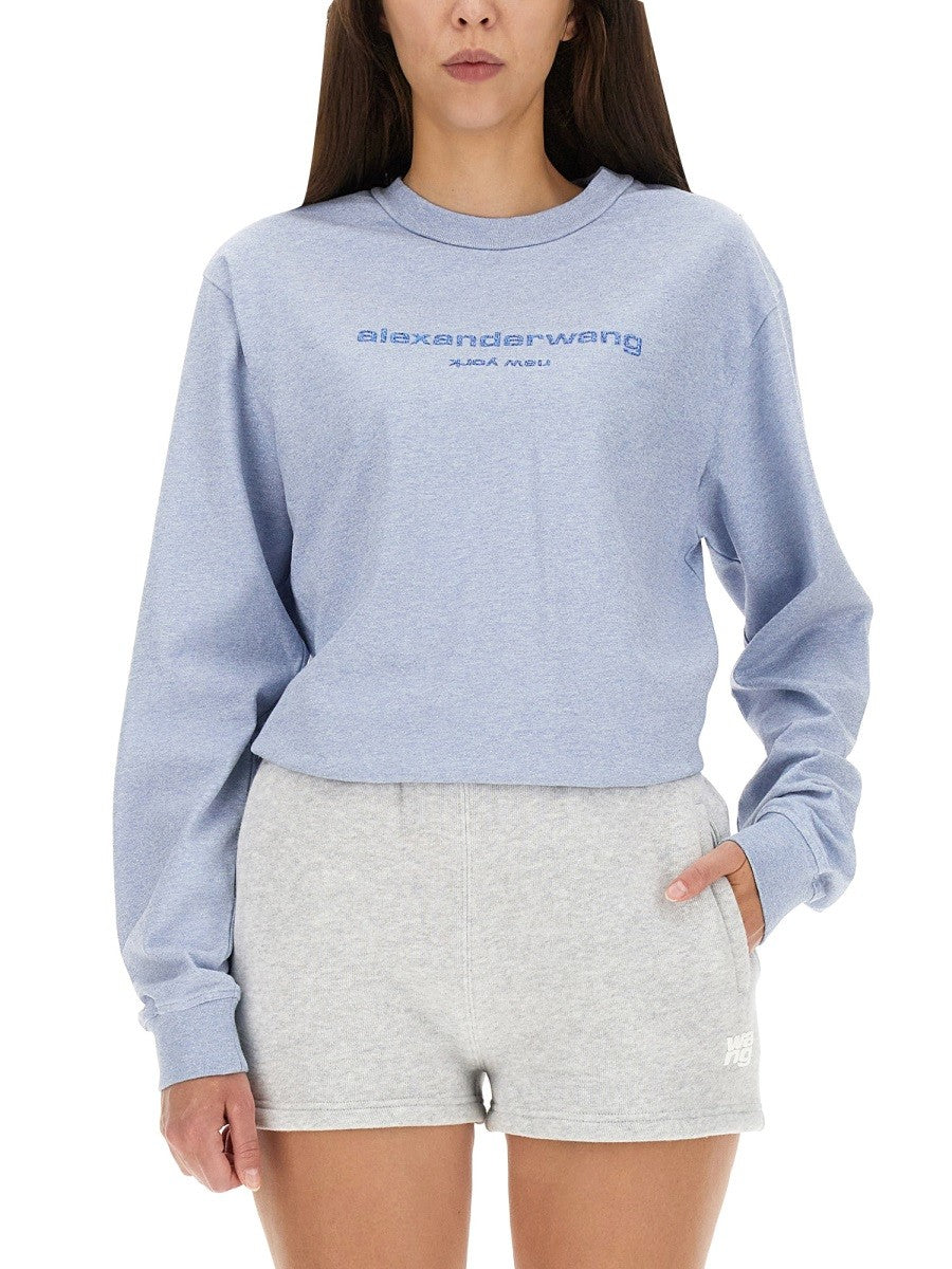 Alexander Wang SWEATSHIRT WITH LOGO