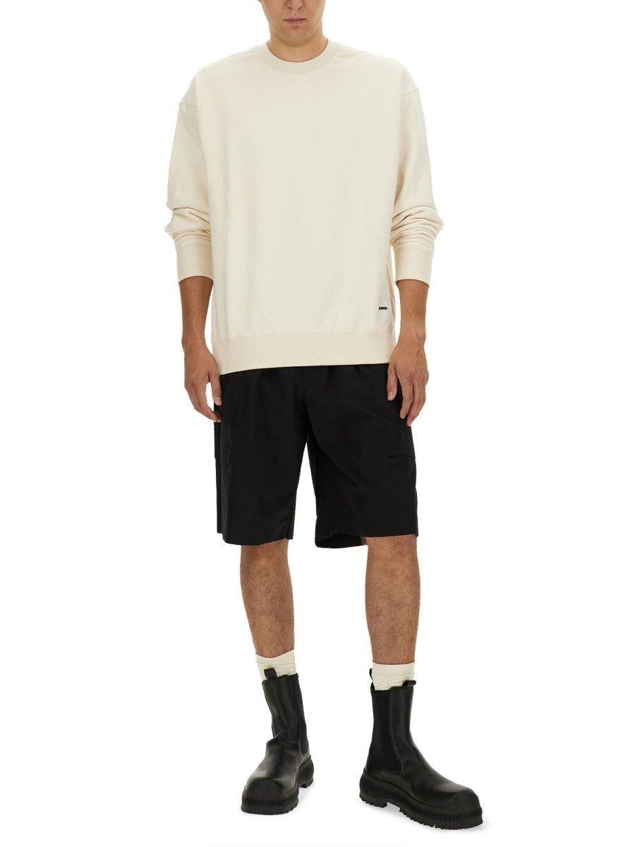 JIL SANDER SWEATSHIRT WITH LOGO