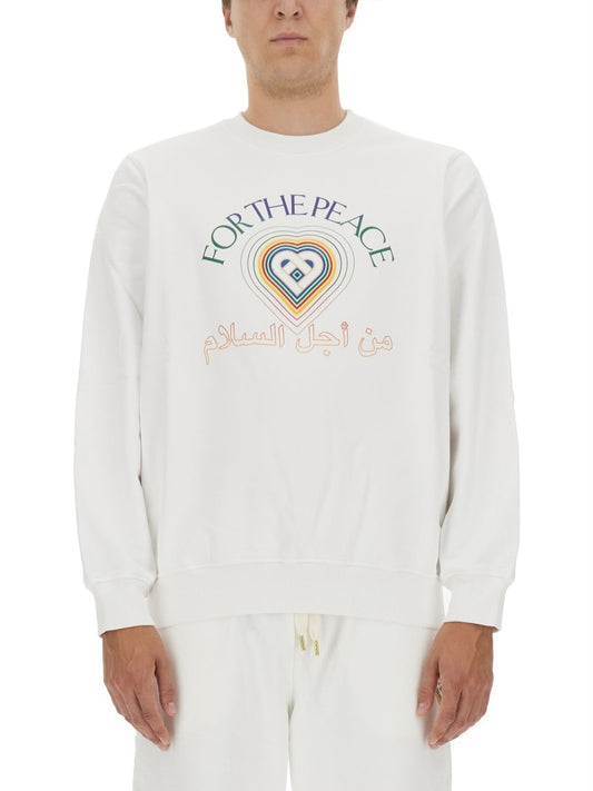 CASABLANCA SWEATSHIRT WITH LOGO